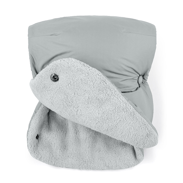 PETITE&amp;MARS Rukávnik / rukavice Jasie na kočík Quiet Grey