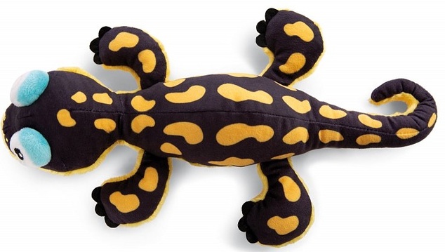 NICI plyš Mlok Don Fuego 25cm ležiaci, GREEN