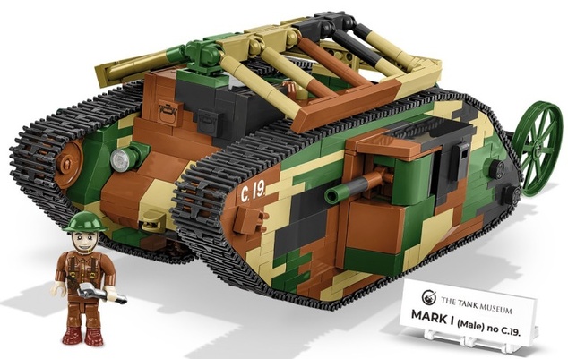 Cobi Great War Mark I no C.19., 1:35, 878 k, 1 f