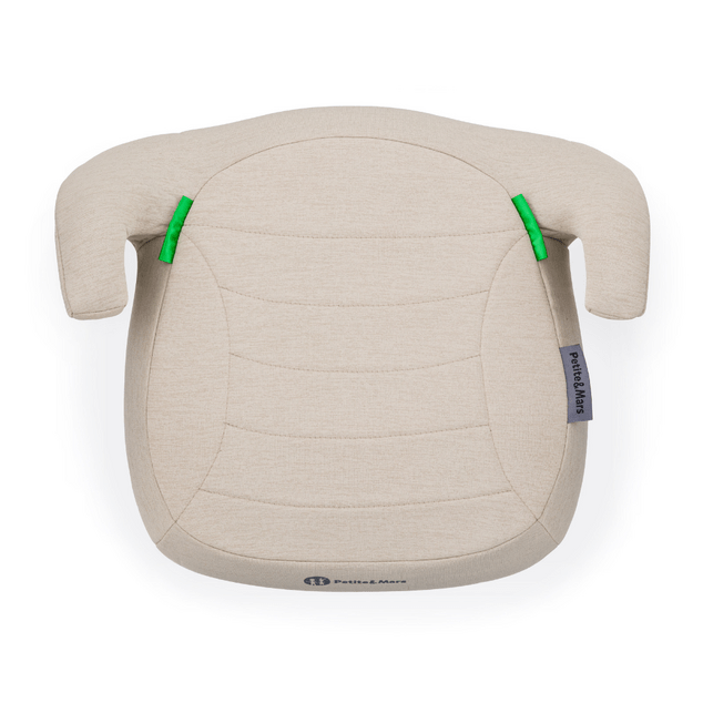 PETITE&amp;MARS Podsedák Zuno Sage Beige 125 - 150 cm (22-36 kg)