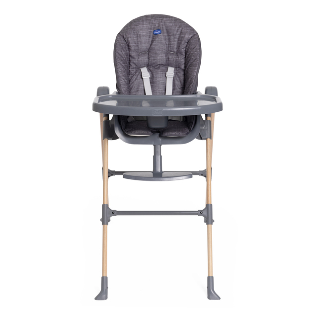 Chicco Stolička jedálenská Polly Essential - Coal