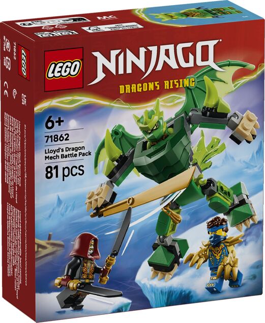 LEGO® NINJAGO® 71862 Bojový balíček: Lloydov dračí oblek