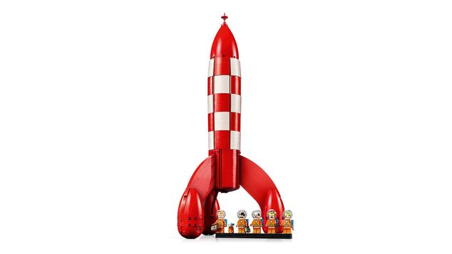 LEGO® Ideas 21367 Tintin®: Raketa na Mesiac