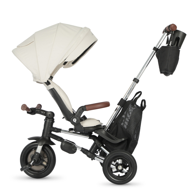 QPLAY Triciclo Nova Deluxe 5 in 1 Beige, 10-72 mesi