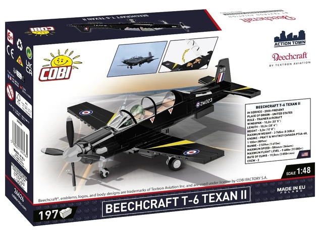 Cobi Beech T-6 Texan II (Royal Air Force), 1:48, 192 k