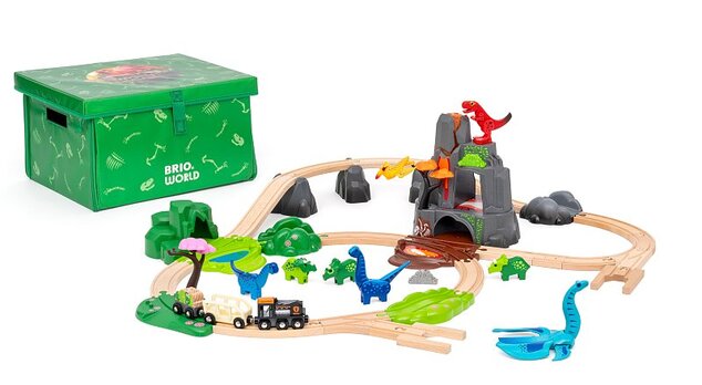 Brio Dinosaurus Deluxe Zug-Set