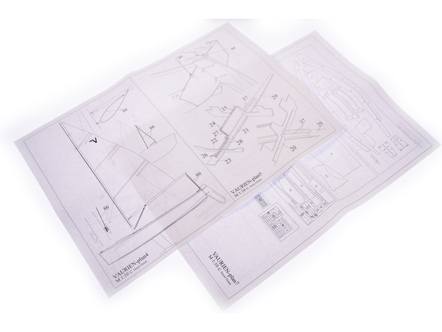 Krick Vaurien plachetnica 1:10 kit