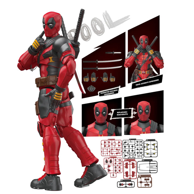 MARVEL HEROS BLOKEES građevinski set Champion Class 04 Deadpool