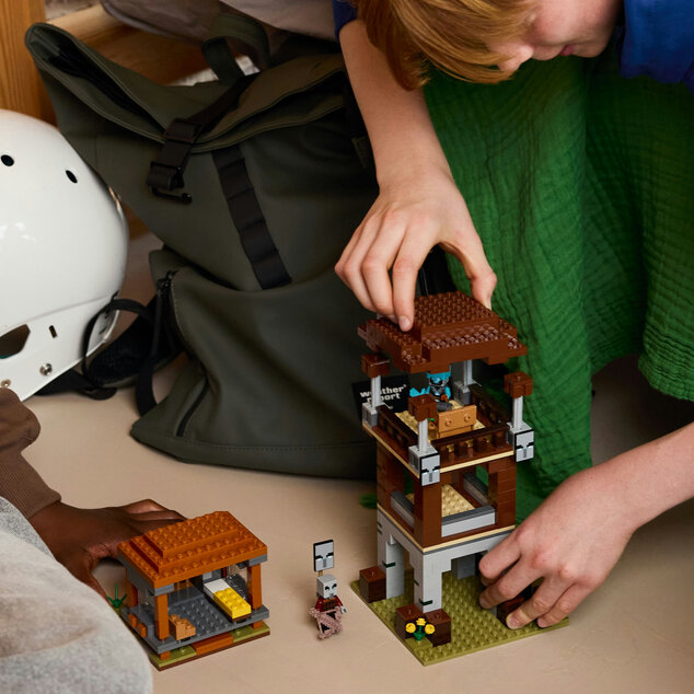 LEGO® Minecraft™ 21278 Základňa plieniteľov a Ničiteľ