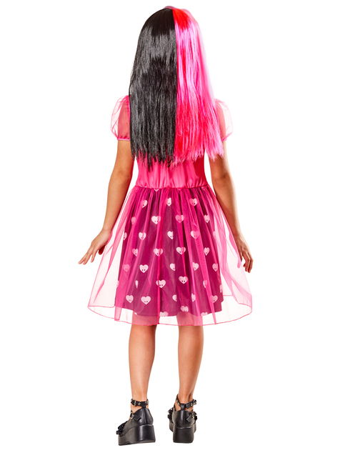 MONSTER HIGH Draculaura detský kostým veľkosť XS(110-116cm)