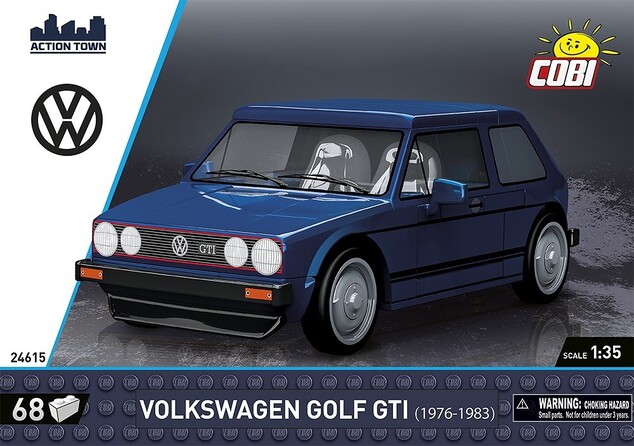Cobi Volkswagen Golf GTI 1976, 1:35, 68 k