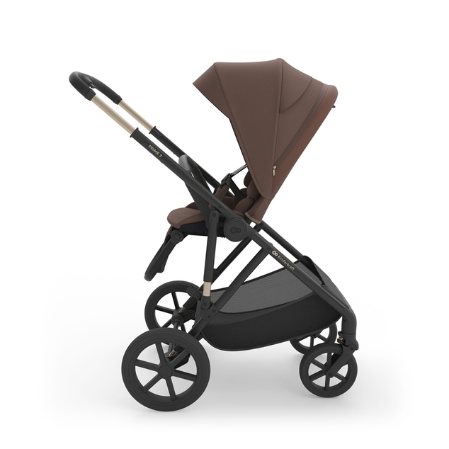 KINDERKRAFT Kočík kombinovaný 3v1 Prime 3 Velvet Mocca