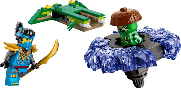 LEGO® NINJAGO 71849 Nya vs. spinner mutantnej príšery