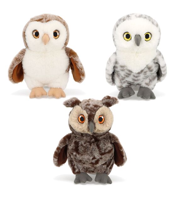Keel Toys SE2263-1 Keeleco barbagianni – giocattolo ecopeluche 21 cm