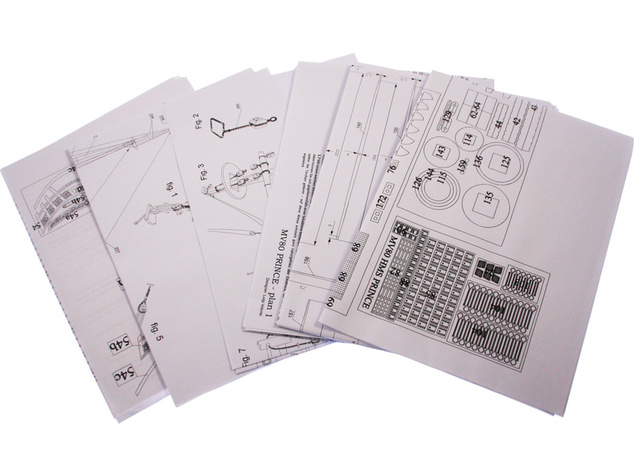 MAMOLI HMS Prince 1670 1:144 kit