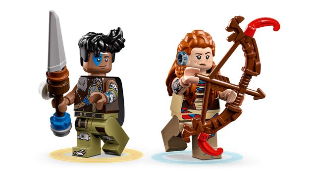 LEGO® Horizon Adventures™ 77037 Aloy a Varl vs. Shell-Walker a Sawtooth
