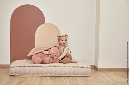 Kaloo Lapinoo Veľký Plyšový zajac s dlhými ušami terracotta 80 cm