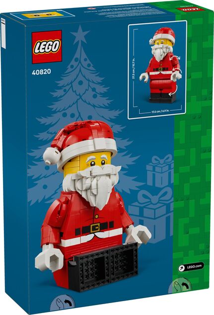 LEGO® 40820 Minifigure gigante di Babbo Natale