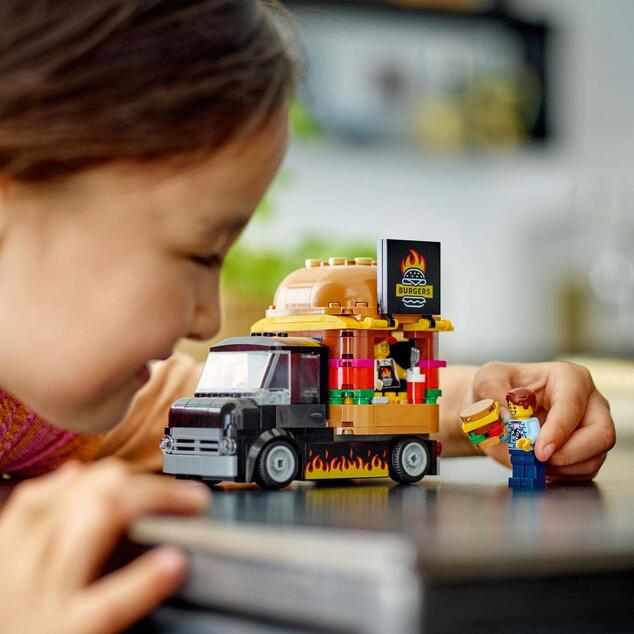 LEGO® City 60404 Tovornjak s hamburgerji