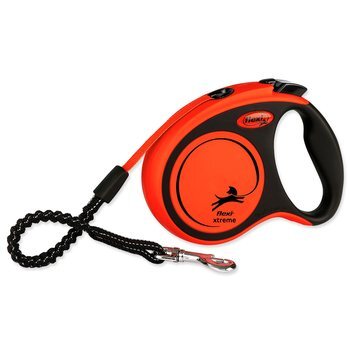 Vodítko FLEXI Xtreme páska S oranžové 5m