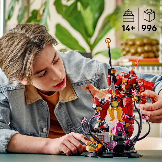 LEGO® NINJAGO® 71846 Robot Ohnivého rytiera