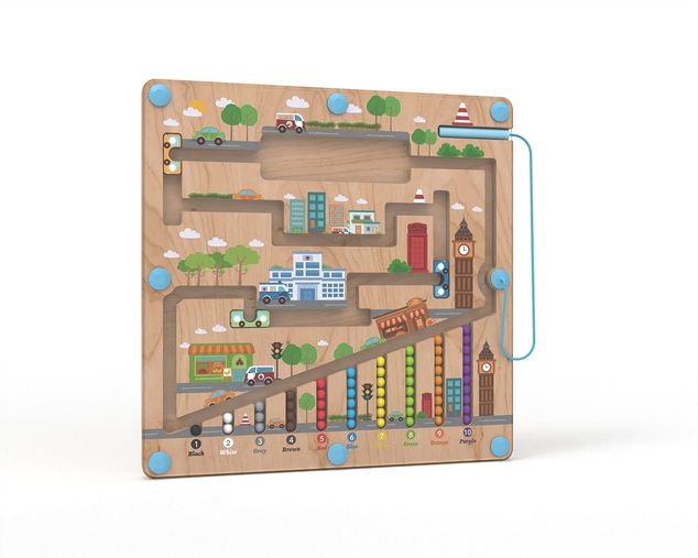 2Kids Toys Magnetická hrací deska City