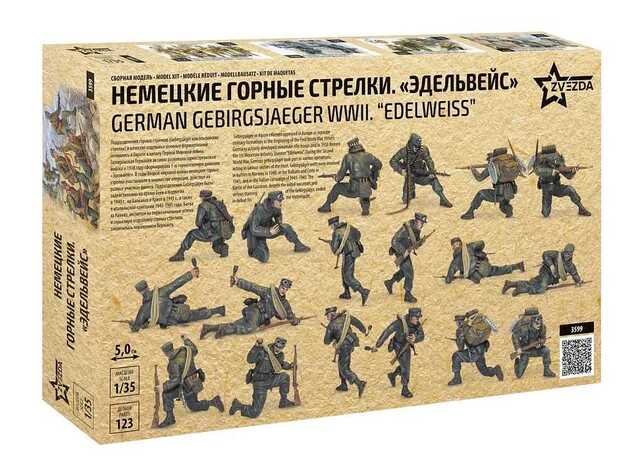 Model Kit figurky 3599 - German Gebirgsjäger (re-release) (1:35)