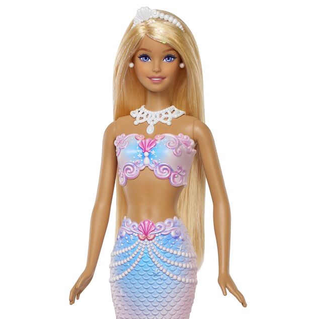 Barbie BUBBLETASTIC sirène avec queue à bulles