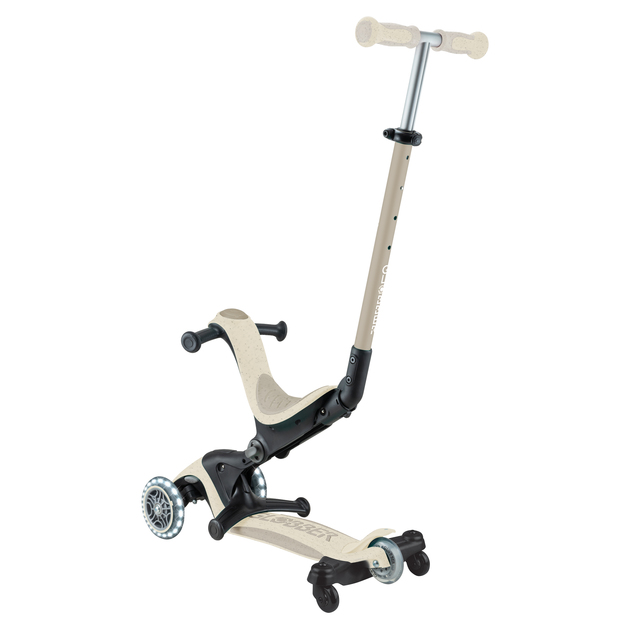 Globber kolobežka Go Up deluxe lights ecologic 360 ° coconut