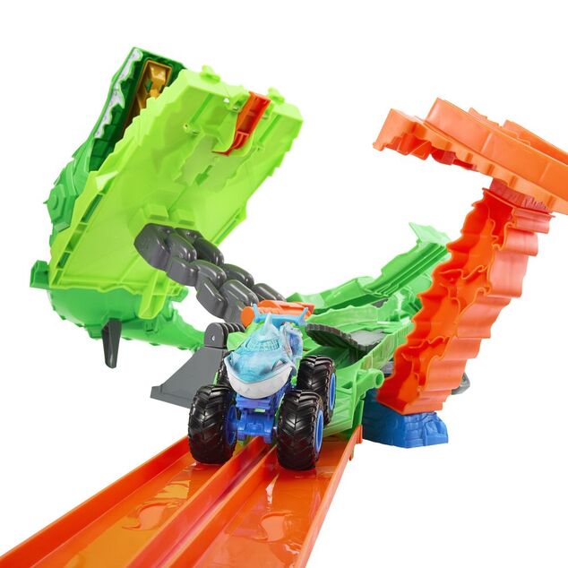 Hot Wheels Monster trucks dráha dračia skaza