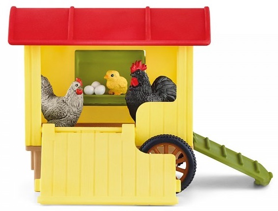 Schleich Pojazdný kurník