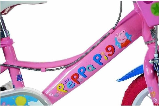 Dino Bikes - Detský bicykel 14" 144RPGS - Pepa Pig
