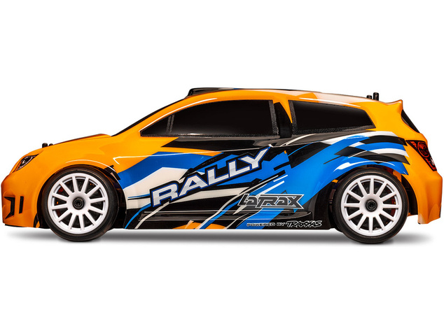 Traxxas Rally 1:18 4WD RTR červené