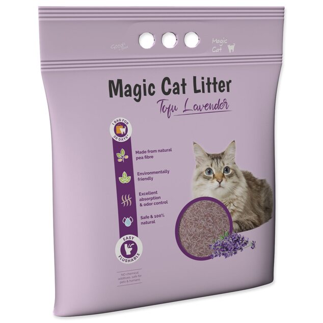 Stelivo Magic Litter Tofu levanduľa 6l