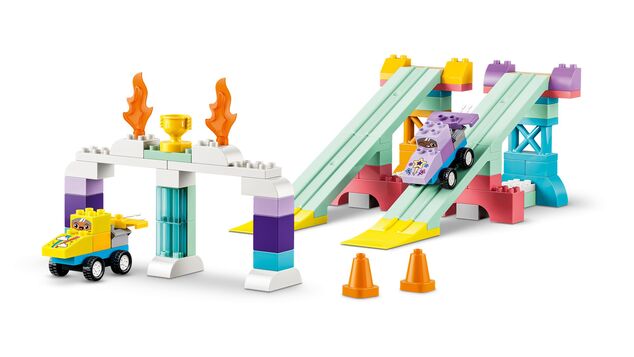 LEGO® DUPLO® 10478 Kreatívne rampy s vozidlami 3 v 1