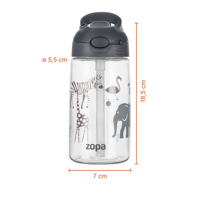 Fľaša tritán šport 480 ml, Safari