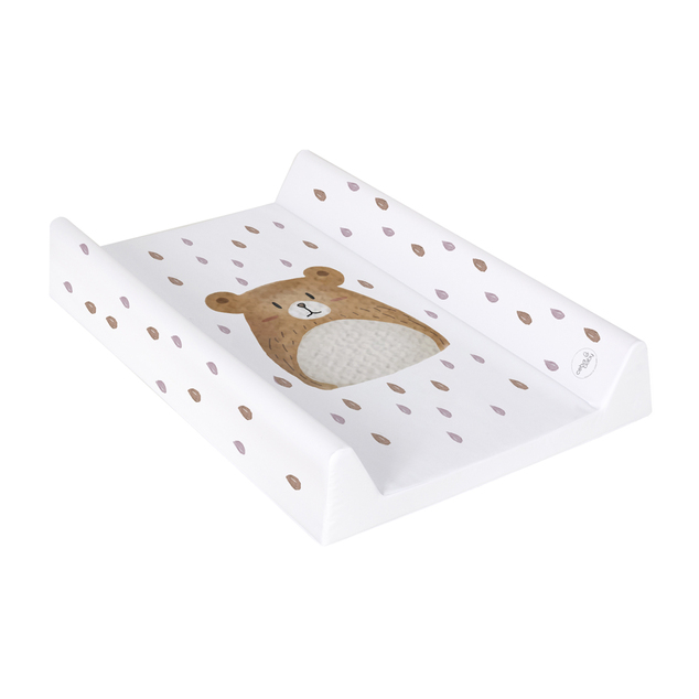 CEBA BABY Matelas à langer 2 côtés avec planche rigide (50x70) Basic Bear Buddy