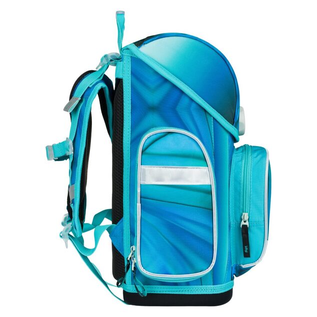 BAAGL SADA 5 Ergo Butterfly: ghiozdan, penar, geanta, cutie pentru gustare, table