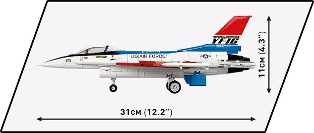 Cobi Armed Forces F-16® (YF-16) First Flight 1974, 1:48, 375 k, 1 f