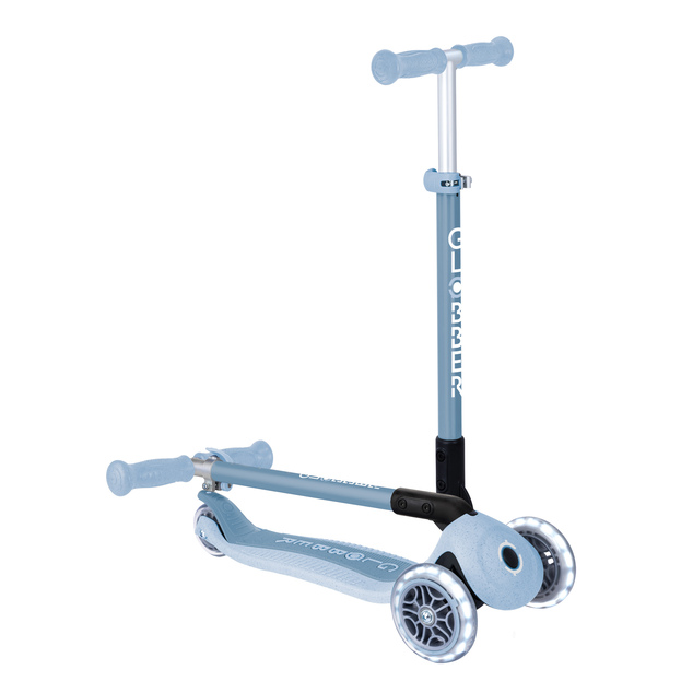 Globber kolobežka Primo Foldable Lights Ecologic Blueberry