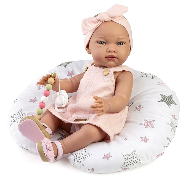 Guca 821 NEW BORN BAMBINA - bambola realistica con corpo in vinile intero - 42 cm
