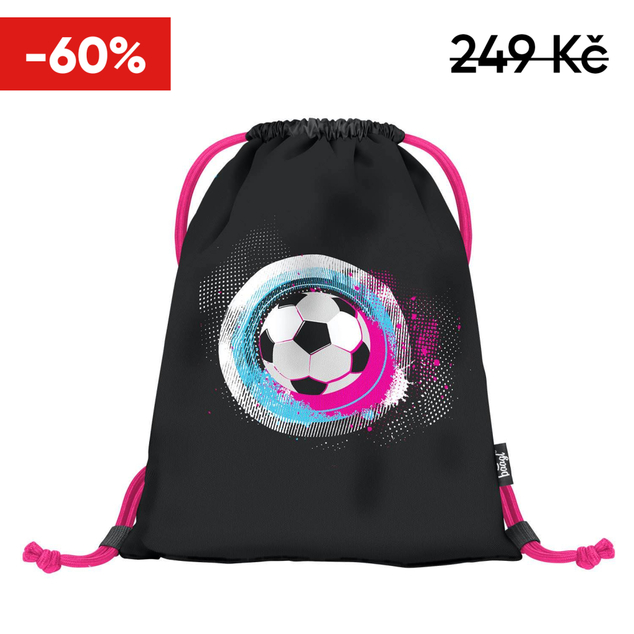 BAAGL Tasche Fußball rosa
