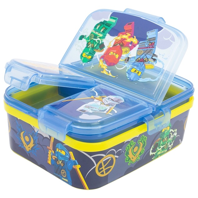 LEGO Ninjago Scatola per il pranzo con scomparti 550 ml