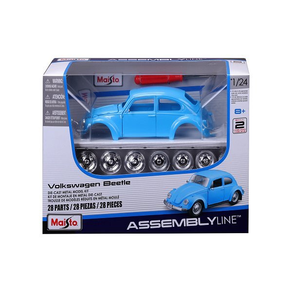 Maisto - Volkswagen Beetle, svetlo modrá, 1:24