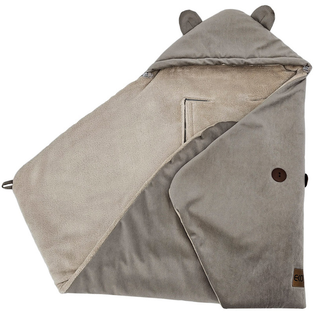 EKO Fusak do autosedačky Dark Beige