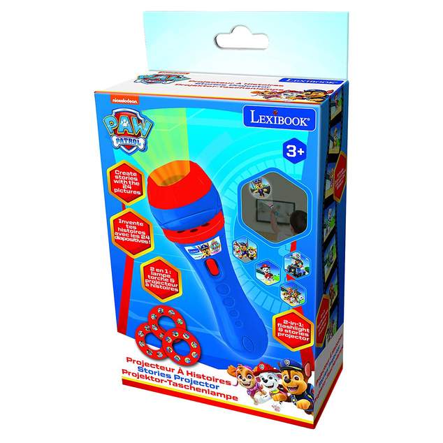 Lexibook Taschenlampe mit Projektor Paw Patrol