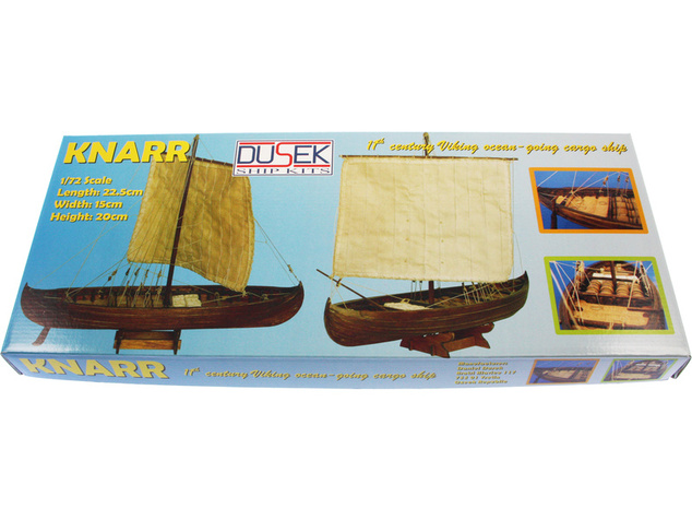 Dušok Vikingská loď Knarr 1:35 kit