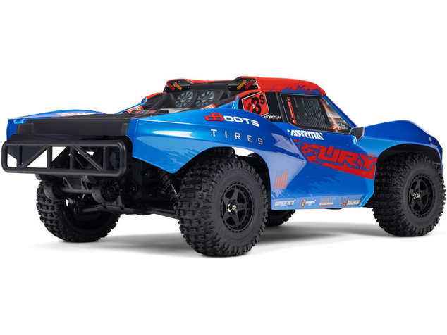Arrma Fury 223S BLX 2WD 1:10 RTR DSC modrá