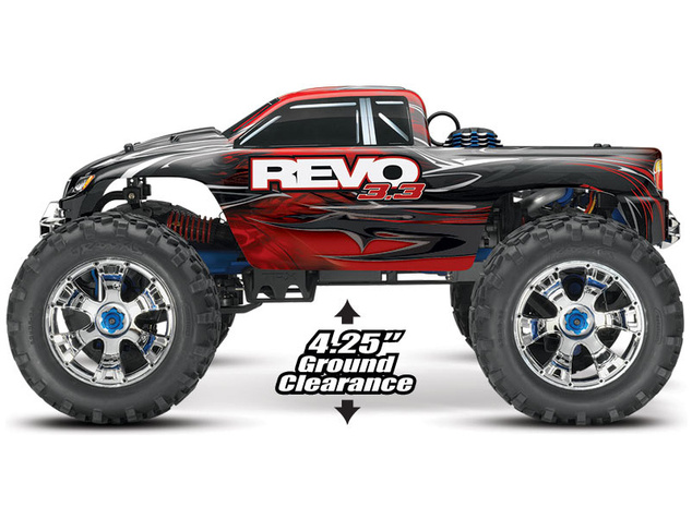 Traxxas Nitro Revo 1:8 s BlueTooth RTR zelené