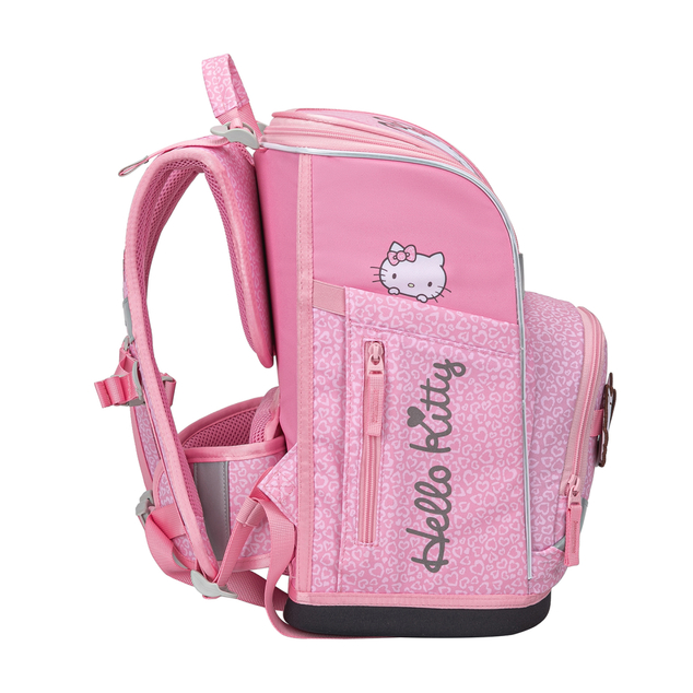 BAAGL SET 3 Zippy Plus Hello Kitty Sweet Leopard: cartella, astuccio, sacca GRS